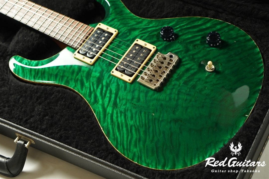 Custom24 10top Quilt Roseneck - Emerald Green